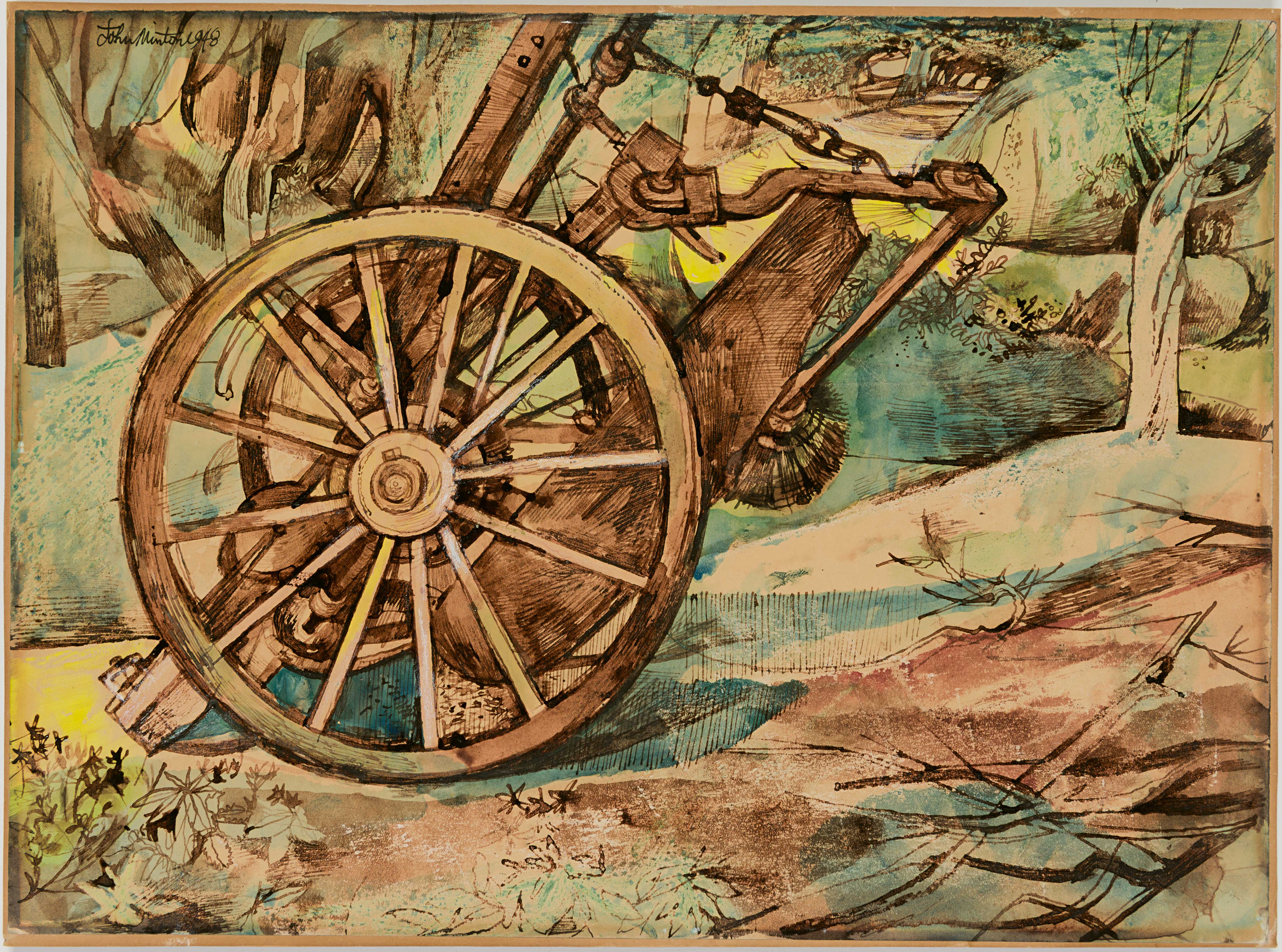 The Wheel (Derelict Farm Machine)